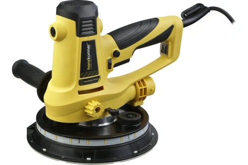 Машина шлифовальная д/стен Hanskonner HDWS6085 (850Вт,2800об/мин,d=180мм, кабель 5м)