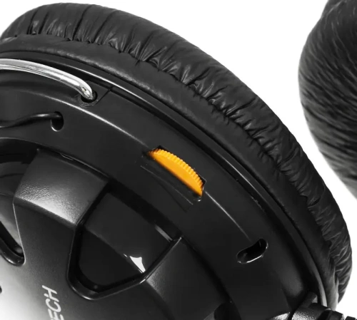 Наушники игровые A4Tech HS-28, 1.8 м, мониторы, оголовье черный фото 5