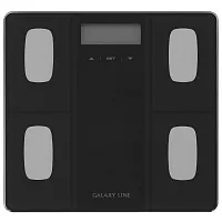 Весы напол. GALAXY GL4854 электрон. стекло, память, 150кг.