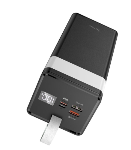 Аккумулятор мобильный (power bank) Hoco J86А, 50000 мАч, Type-C, 3 А, чёрный фото 4 Аккумулятор мобильный (power bank) Hoco J86А, 50000 мАч, Type-C, 3 А, чёрный фото 4