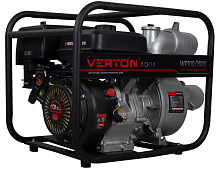 Мотопомпа бенз. Verton WP 100/1600 (1600л/мин.,13л,с.,4-х такт., 100мм/4".) чистая, слабозагр.