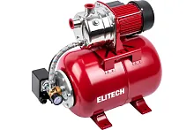 Станция насосная ELITECH CAB 800H/24 800Вт,50л/мин.напор 40м,всас.8м, нерж.)