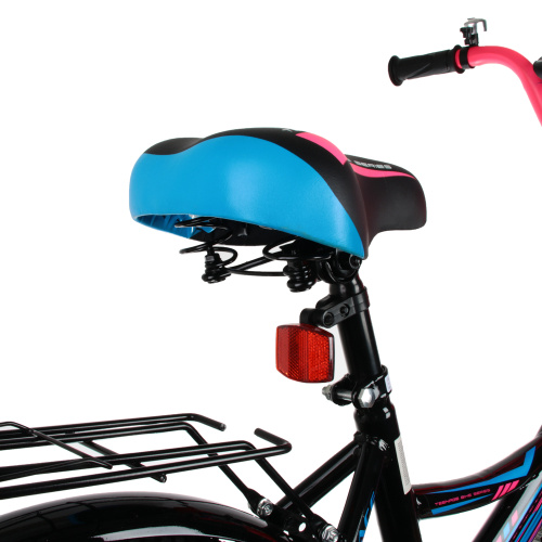 Велосипед 18" Slider Race добав. колеса,корзина, детский красн/синий фото 7