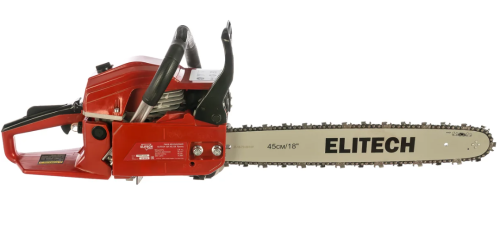 Бензопила ELITECH БП 45/18 Промо (1,8кВт, 18", 0,325-1,5-72зв) фото 3