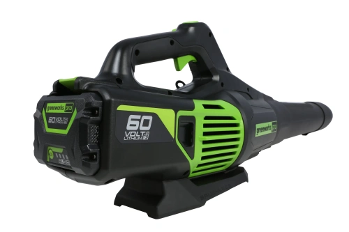 Воздуходув Greenworks GD60AB акк. (60V, 14куб.м./мин,193км/ч. б/щ, 1*4Ач. и ЗУ) фото 6