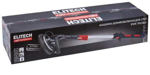 Машина шлифовальная д/стен Elitech  DWS 1923ELV (750Вт,1800об/мин,d=225мм) фото 10