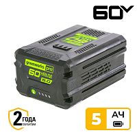 Аккумулятор Greenworks G60B5 60V, 5Ah