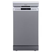 Машина посудомоечная БИРЮСА DWF-410/5 М (10 персон) 1/2 загрузки, серебро