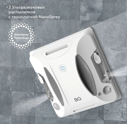 Окномойщик-робот BQ WR400BC 90Вт. 2реж., ДУ,  Bluetooth, Wi-Fi фото 6