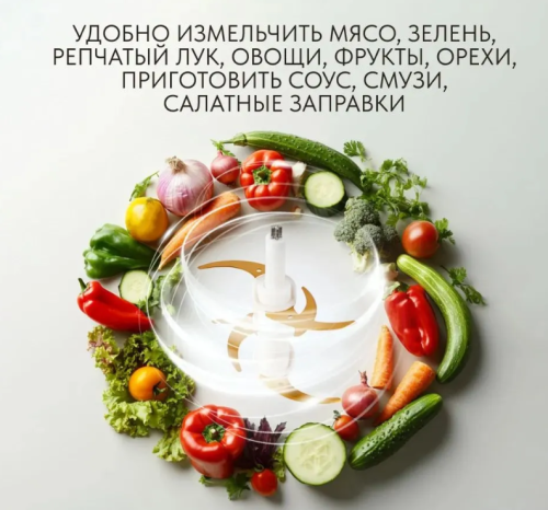 Измельчитель Pullman PL-320 1000Вт чаша 3л, 2 скорости, 6 ножей фото 7