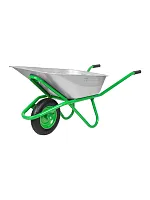Уценка!!! Тачка строит. 1кол 90л/170кг оцинк 3,25/3.00-8 12мм пневм. Сибртех