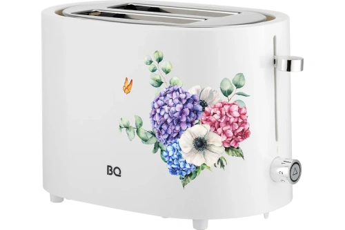 Тостер BQ T1003 1000Вт, 2ломтика, 6 реж. поддон д/крошек Тостер BQ T1003 1000Вт, 2ломтика, 6 реж. поддон д/крошек