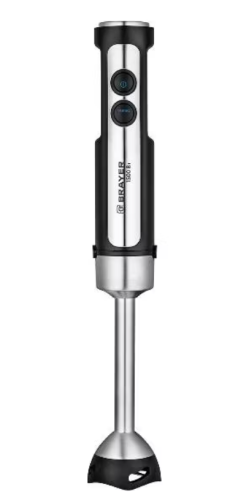 Блендер BRAYER BR-1263 погружной (1500Вт, 0,8л.15скор.измельчит.1,5л,венчик,шинковка,нар.кубиками ) фото 4 Блендер BRAYER BR-1263 погружной (1500Вт, 0,8л.15скор.измельчит.1,5л,венчик,шинковка,нар.кубиками ) фото 4