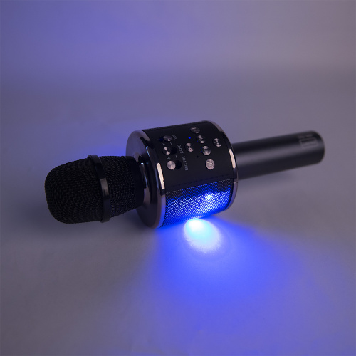 Микрофон Atom KM-150 5Вт, АКБ 1200мА/ч, BT (до10м), USB (караоке) фото 5