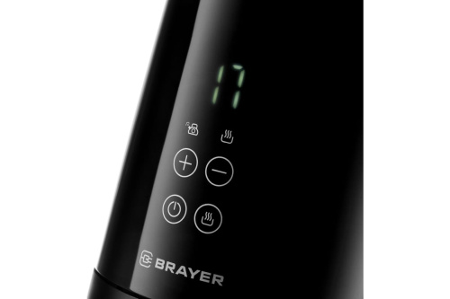 Чайник BRAYER BR1035 2200Вт 1,5л пластик, черный, LED (Cool Touch) фото 4