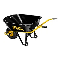 Тачка строит. 1кол 130л/230кг сталь 15х6,00-6 365мм пневм. d-16мм Denzel