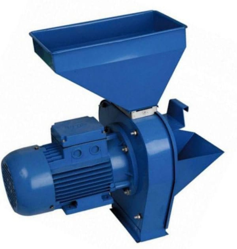 Зернодробилка ДОН (2,5кВт, 200кг/ч) с траворезкой КБТР-180